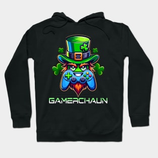 Video Gamer Gamerchaun Gaming Leprechaun Hoodie